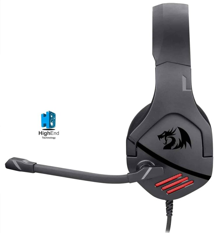 Redragon THESEUS H250 Backlight Gaming Headset - High End Technology Store