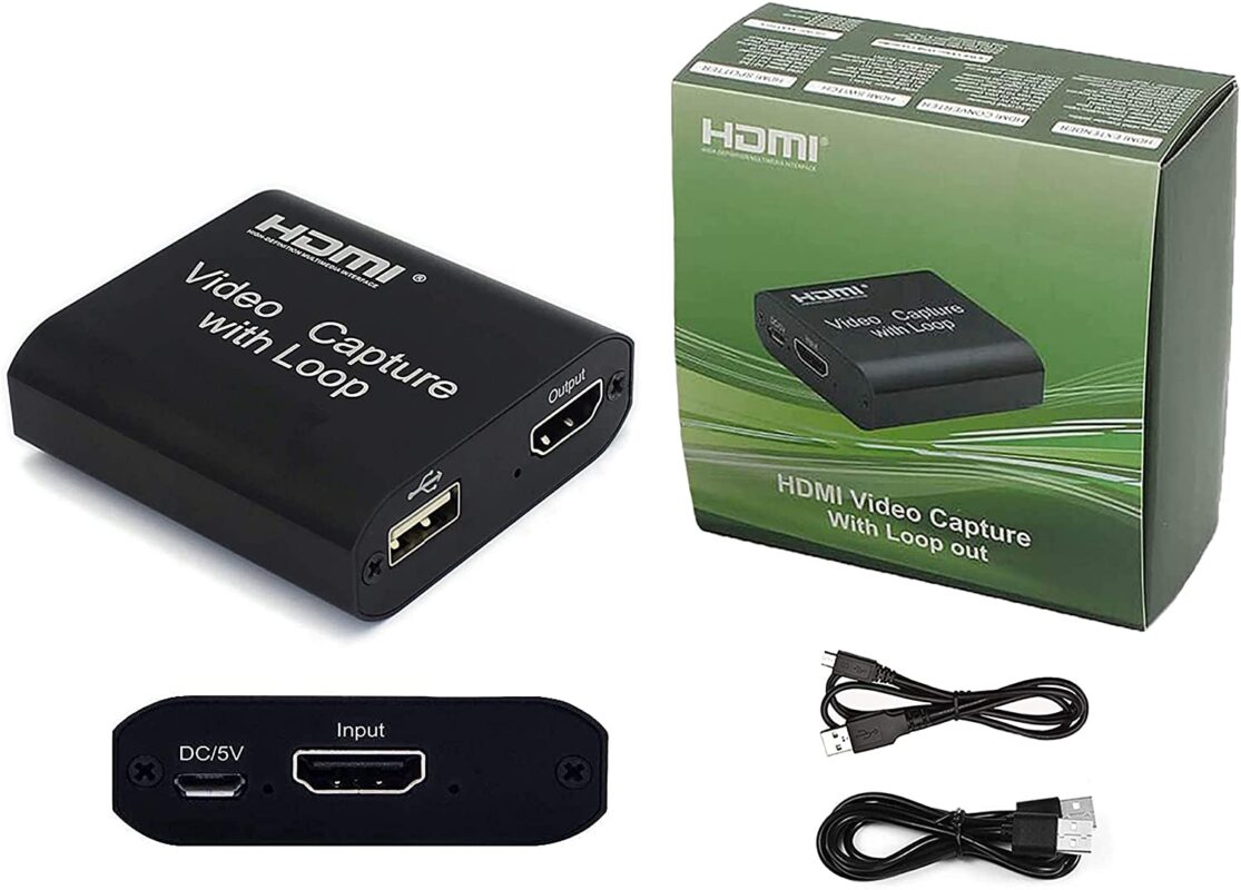 HDMI to USB Video Capture Card With Loop Out High End Technology Store